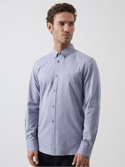 French Connection 100% Cotton Oxford Long Sleeve Shirt - Image 1 of 3
