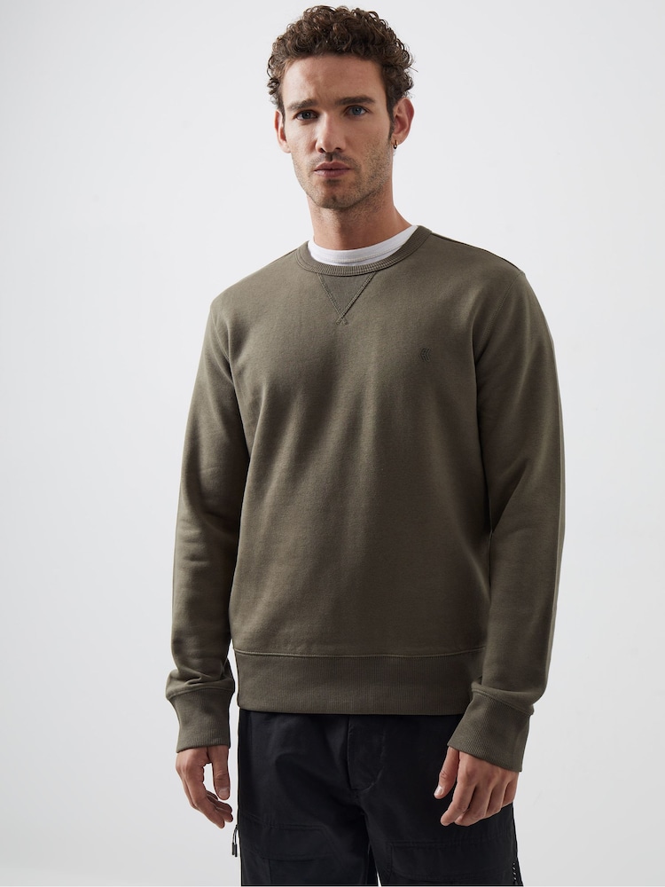 French Connection Green Crew Sweatshirt - Image 1 of 3