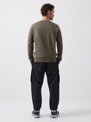 French Connection Green Crew Sweatshirt - Image 2 of 3