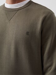 French Connection Green Crew Sweatshirt - Image 3 of 3