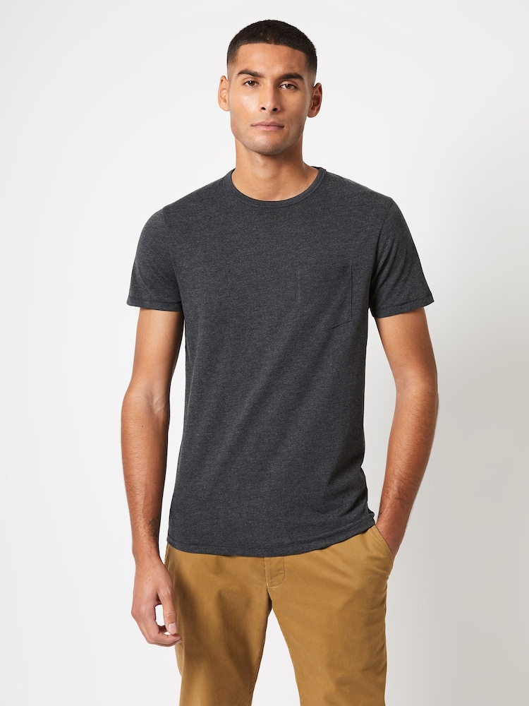 French Connection Pocket Black T-Shirt - Image 1 of 3