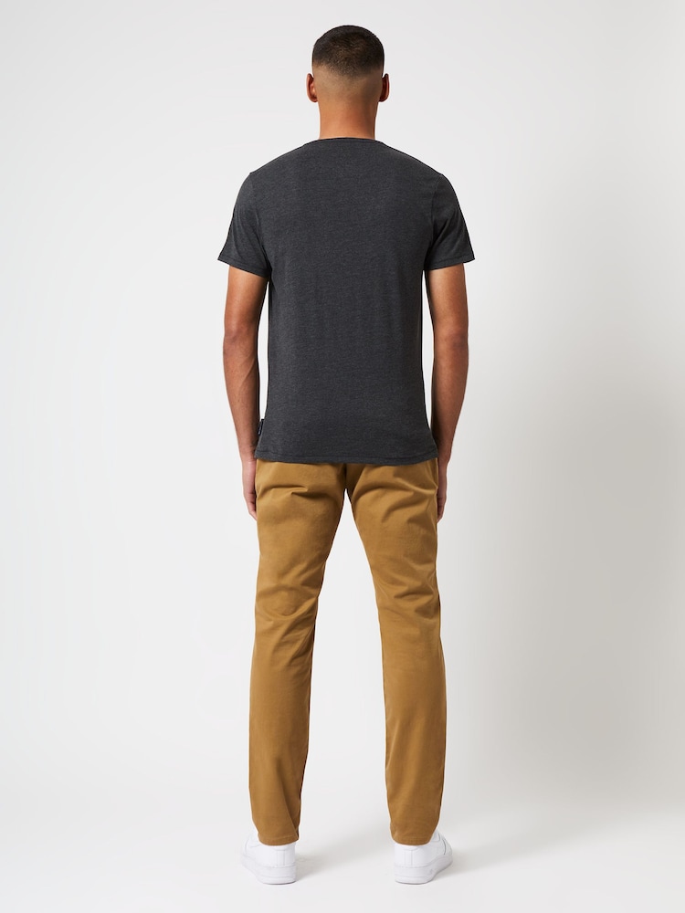 French Connection Pocket Black T-Shirt - Image 2 of 3 French Connection Pocket Black T-Shirt - Image 2 of 3