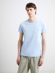 French Connection Blue Sky Crew Neck T-Shirt - Image 1 of 3