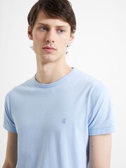 French Connection Blue Sky Crew Neck T-Shirt - Image 3 of 3