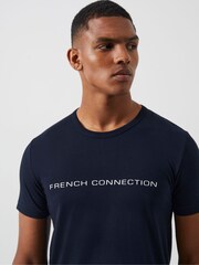 French Connection Blue T-Shirt - Image 2 of 2