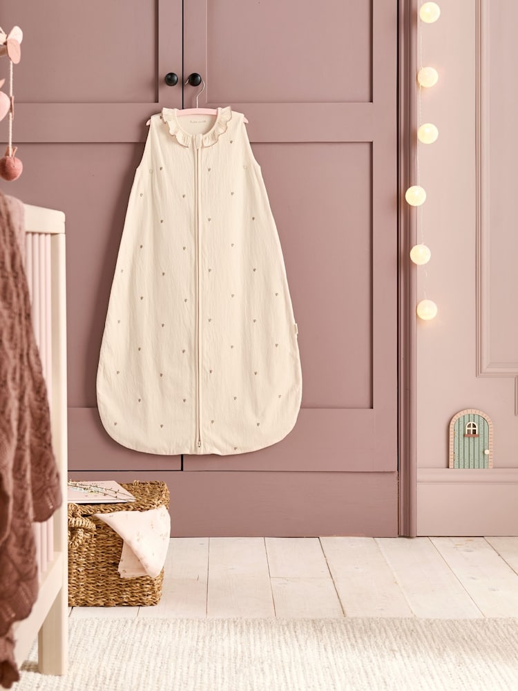 Mamas & Papas Pink Welcome To The World Wildflower 1.0T 1 Tog Sleep Bag - Image 2 of 5
