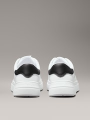 Calvin Klein White Low Cut Lace Up Sneakers - Image 4 of 6