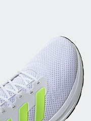 adidas White/Lemon Response Running Trainers - Image 7 of 8