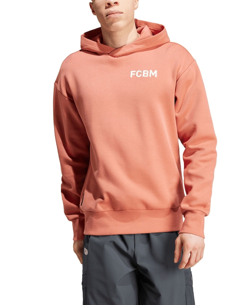 adidas Pink FC Bayern SZN Travel Hoodie - Image 1 of 5