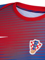 Nike Blue Croatia Academy Pro Pre Match Top - Image 3 of 3