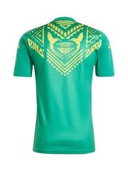 adidas Green Jamaica Pre Match Shirt - Image 3 of 3