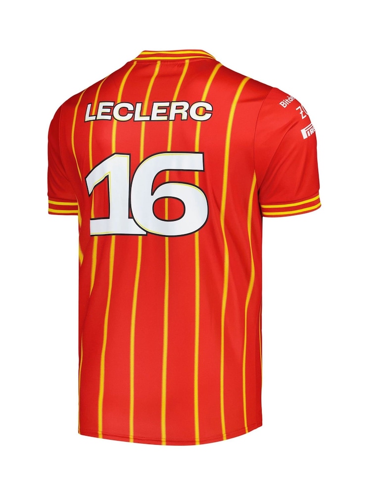 Fanatics Red F1 Scuderia Ferrari 2024 Team Charles Leclerc Soccer Jersey - Image 3 of 3