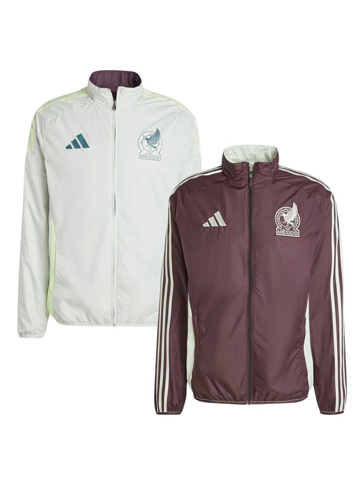 adidas Red/White Mexico Anthem Jacket - Image 1 of 5