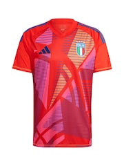 adidas Red Italy Goalkeeper Shirt 2024 - Image 2 of 5