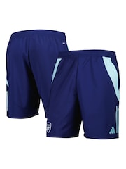 adidas Blue Arsenal Downtime Shorts - Image 1 of 5