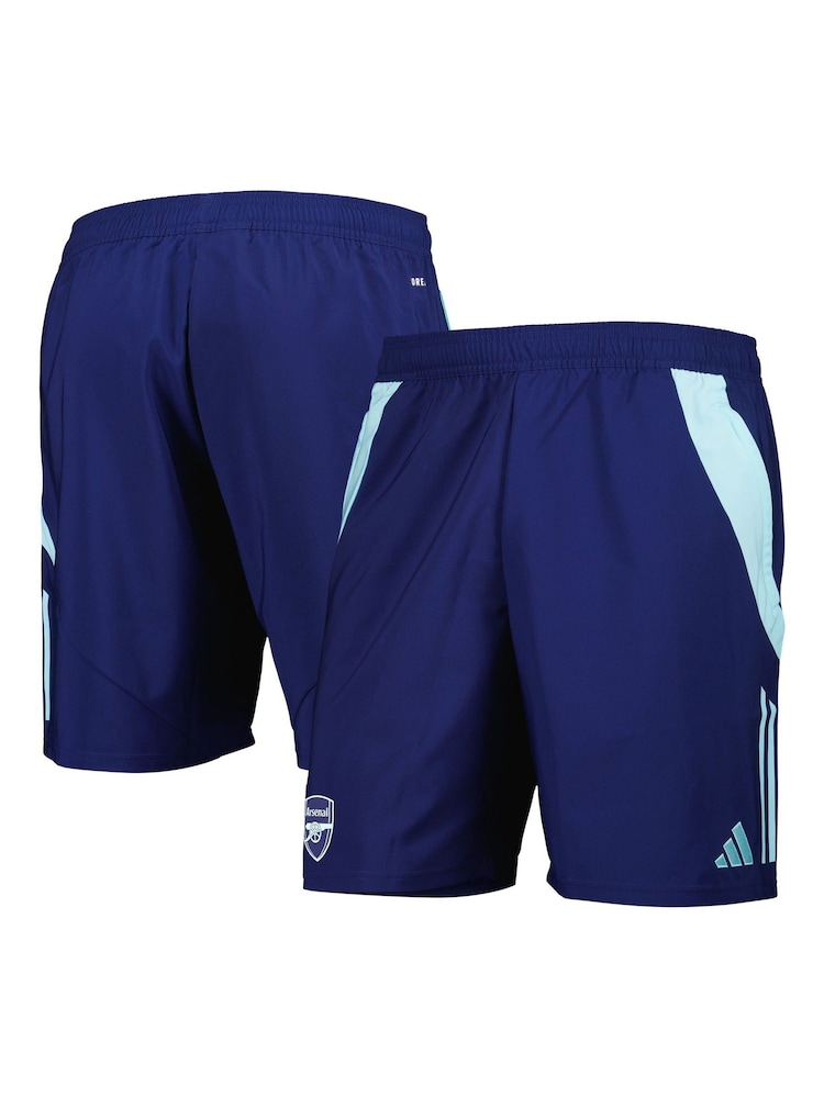 adidas Blue Arsenal Downtime Shorts - Image 1 of 5