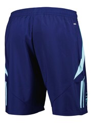 adidas Blue Arsenal Downtime Shorts - Image 3 of 5