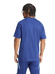 adidas Blue 100% Cotton Arsenal Training T-Shirt - Image 2 of 4