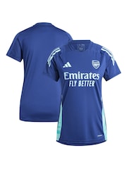 adidas Blue Womens Arsenal Training Jersey - Image 3 of 5