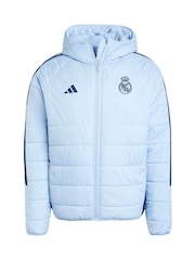adidas Blue Real Madrid Training All-Weather Jacket - Image 1 of 1