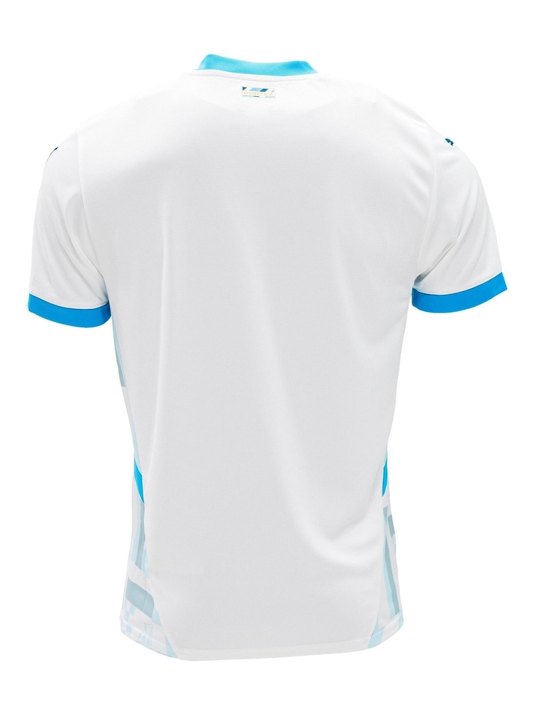 Puma White Olympique de Marseille Home Shirt 2024-25 - Image 3 of 3