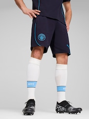 Puma Blue Manchester City Casuals Shorts - Image 1 of 3