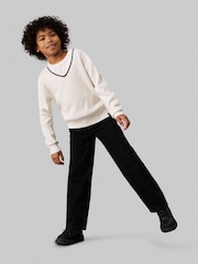 Calvin Klein Black 100% Cotton Skater Clean Jeans - Image 3 of 4