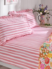 Lucy Tiffney Painted Stripete 180 Thread Count Formsydd laken  - Bilde 1 av 1