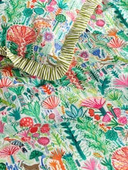 Lucy Tiffney x Next Run Rabbit Ruffle 180 Thread Count Duvet Cover and Pillowcase Set - Image 5 of 5