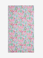 Lucy Tiffney Multi Floral 100% Cotton Velour Printed Towel - Image 5 of 6