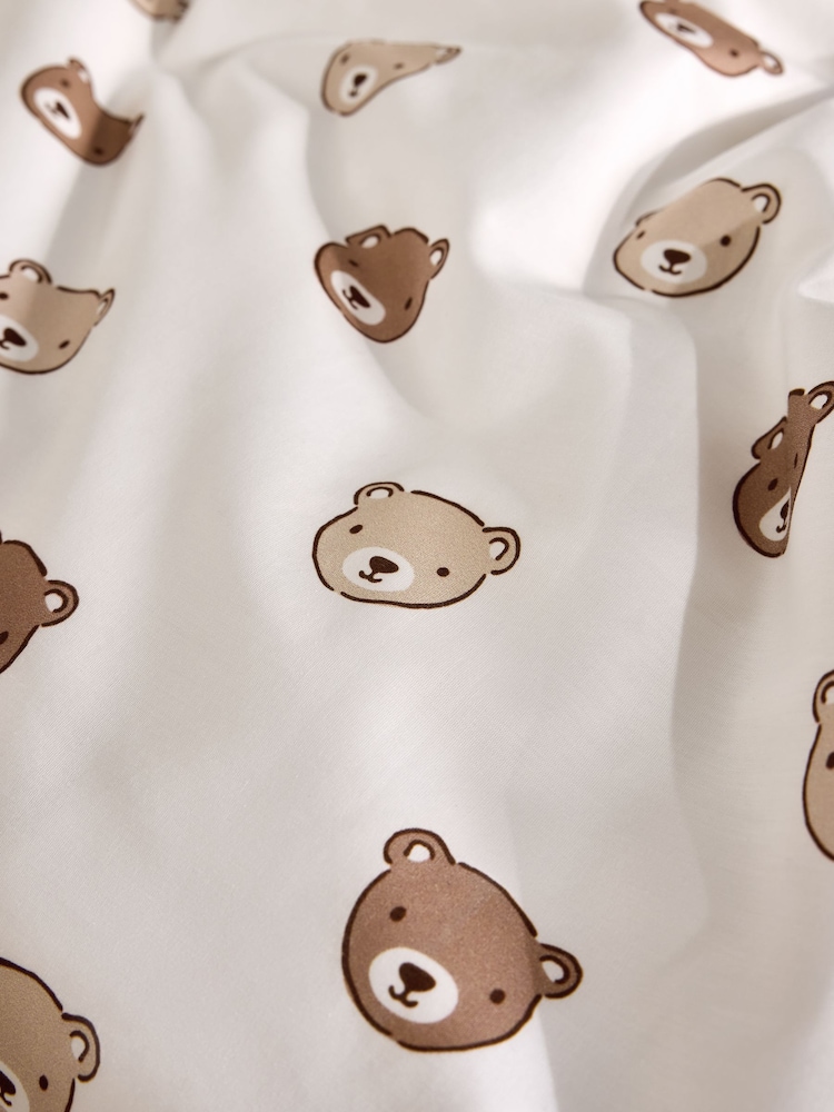 Jojo Maman Bébé Bear 180 Thread Count Duvet Cover and Pillowcase Set - Image 7 of 10