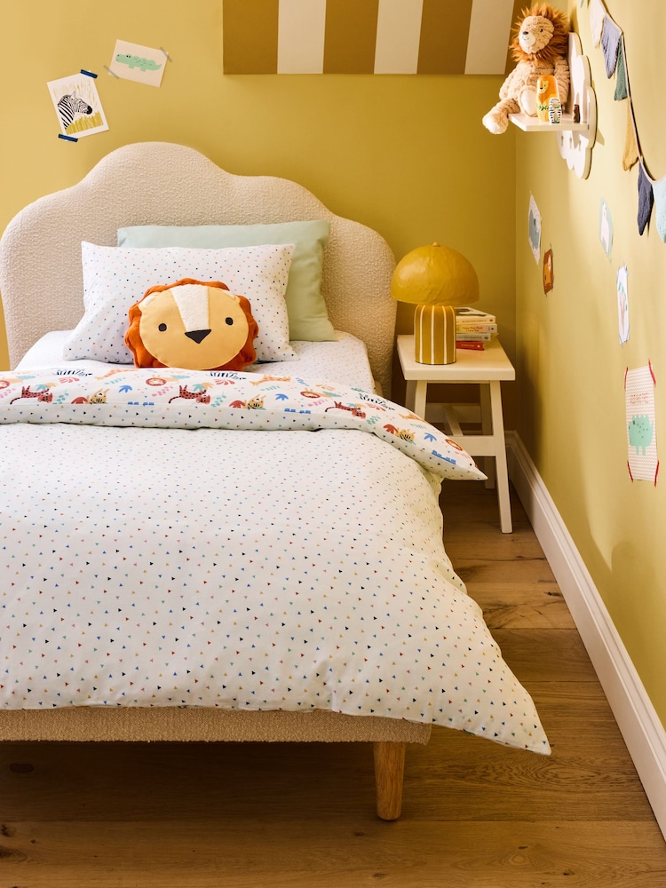 Jojo Maman Bébé Safari 180 Thread Count Duvet Cover and Pillowcase Set - Image 2 of 9