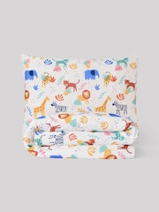 Jojo Maman Bébé Safari 180 Thread Count Duvet Cover and Pillowcase Set - Image 6 of 9