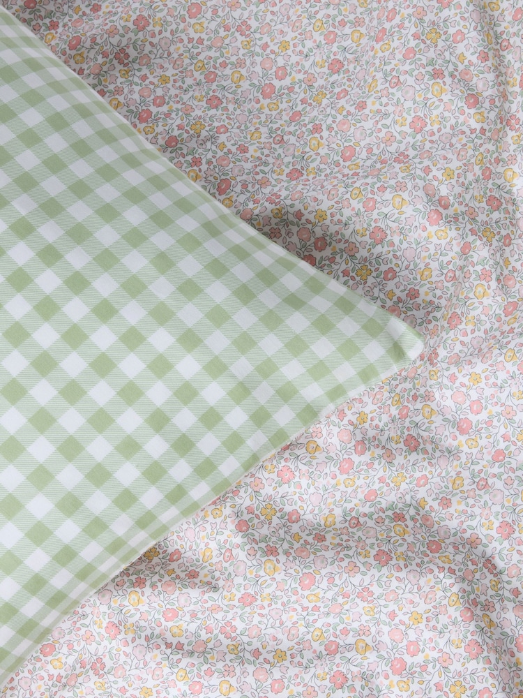 Jojo Maman Bébé Ditsy 180 Thread Count Duvet Cover and Pillowcase Set - Image 5 of 10