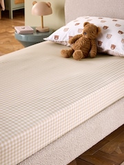 Jojo Maman Bébé Fitted 180 Thread Count Fitted Sheet - Imagen 1 de 2