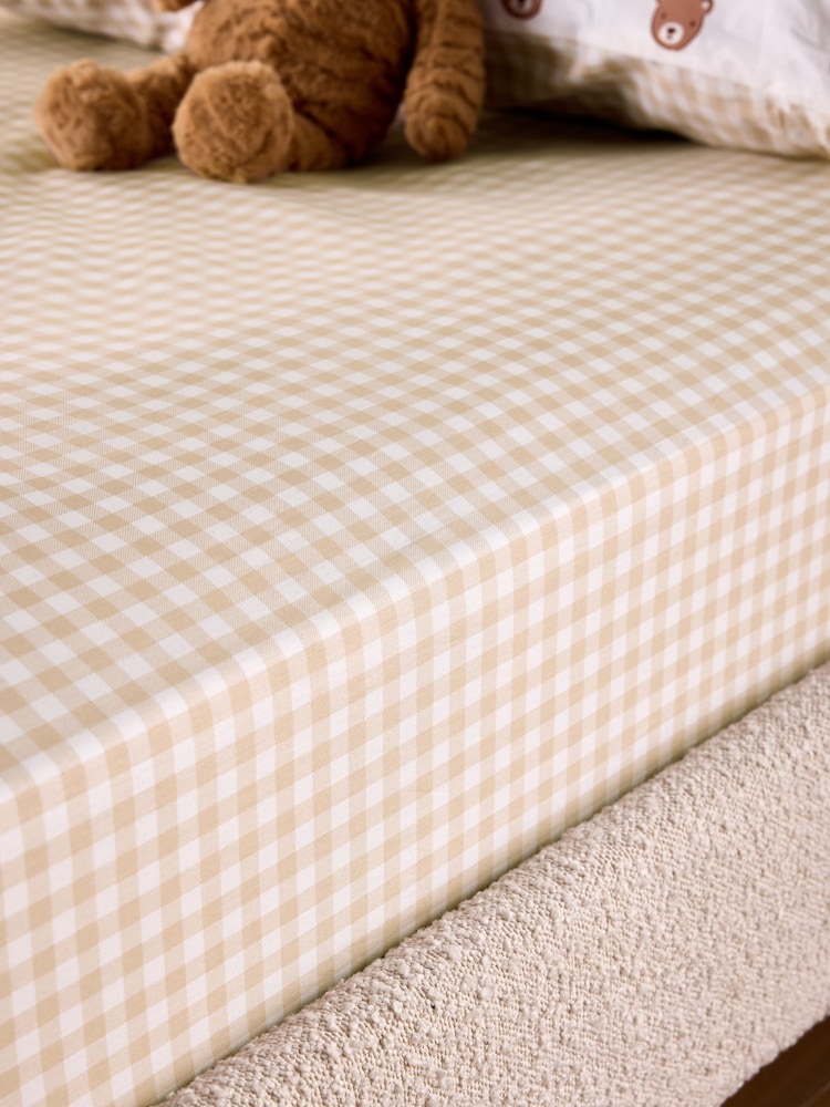 Jojo Maman Bébé Fitted 180 Thread Count Fitted Sheet - Imagen 2 de 2