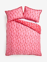 Rockett St George Frill 180 Thread Count Duvet Cover and Pillowcase Set - Image 5 of 5