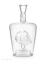 Jeray Skull Glass Liquor Decanter Set - Image 5 of 6