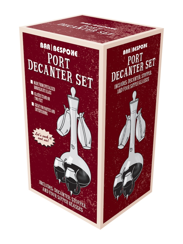 Jeray Bar Bespoke Port Decanter & Sipper Set - Image 3 of 3
