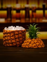 Jeray Yellow Retro Pineapple Ice Bucket - Image 1 of 4