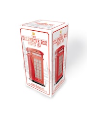 Jeray Ceramic Red Telephone Box Biscuit Jar - Image 4 of 4