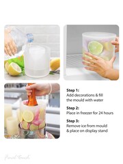 Jeray Silver Stainless Steel Ice Bottle Chiller - Image 6 of 6