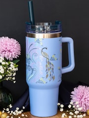 Sara Miller Savannah Travel Tumbler Cup with Straw 40oz - Image 1 of 5