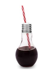 Jeray Set of 4 Light Bulb Glasses Twin Pack - 8 Pieces Total - Image 3 of 4