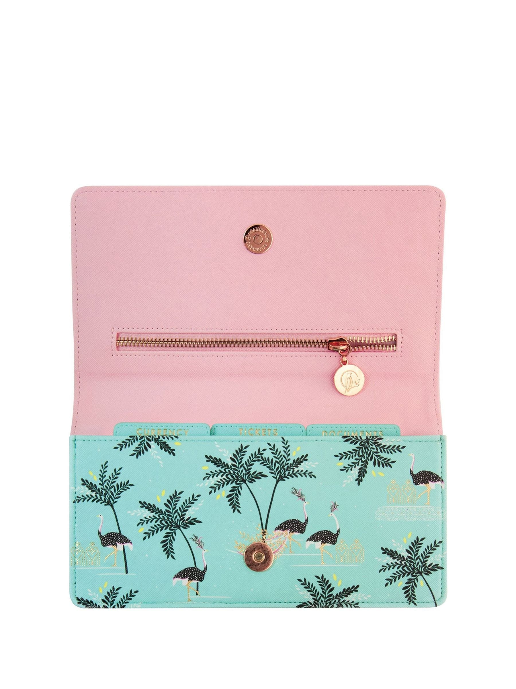 Buy Sara Miller Savannah Faux Leather Travel Wallet from the Next