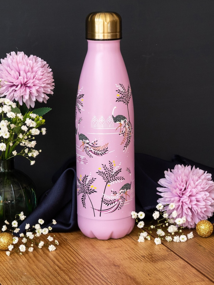 Sara Miller Savannah Stainless Steel Water Bottle 600ml - Image 1 of 3