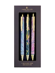 Sara Miller Set of 3 Savannah Retractable Black Ink Ballpoint Pens - Image 1 of 3