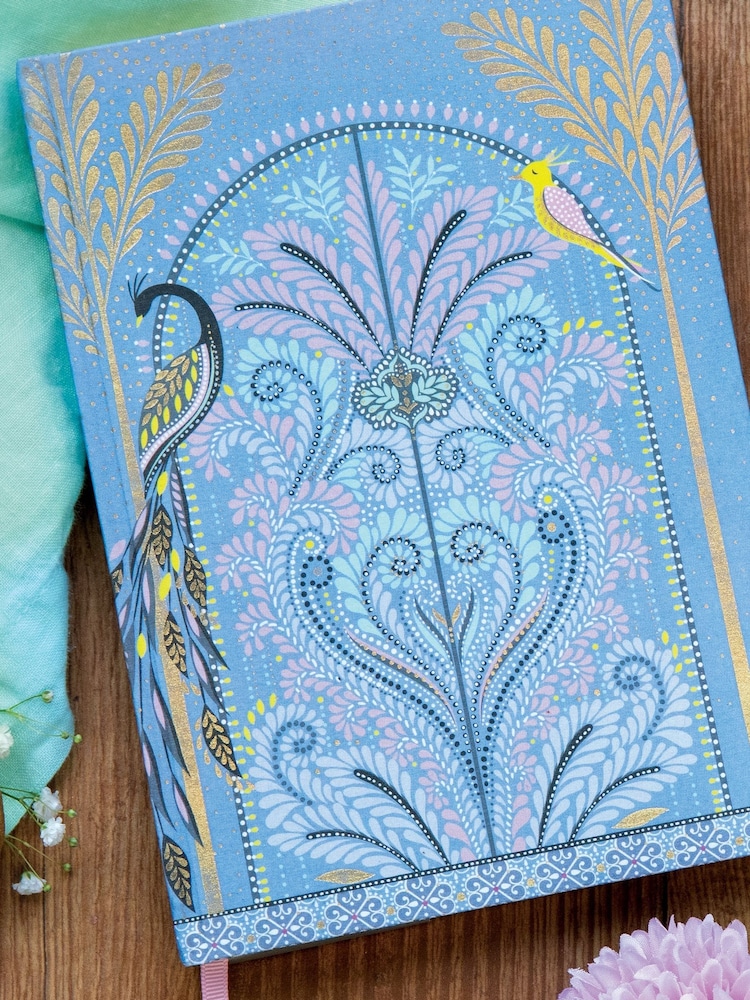 Sara Miller Savannah A5 Fabric Journal with Ruled Pages - Image 1 of 5