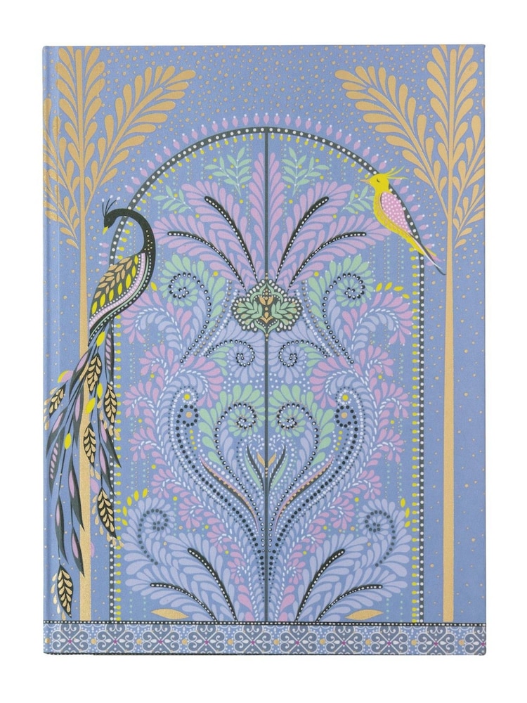 Sara Miller Savannah A5 Fabric Journal with Ruled Pages - Image 2 of 5 Sara Miller Savannah A5 Fabric Journal with Ruled Pages - Image 2 of 5