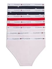 Tommy Hilfiger Pink Signature Essential Print Bikini Briefs 7 Pack - Image 2 of 2